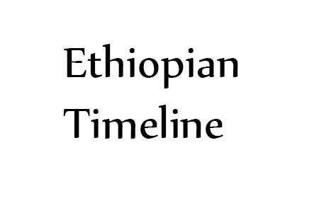 Timeline: Ethiopia 